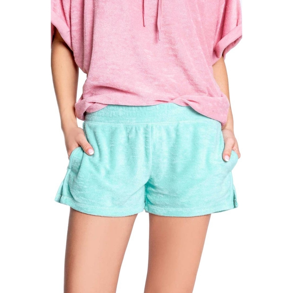 NOT FOR SALE‼️ PJ Salvage Beach Bound Terry Shorts  Seafoam Size XXS